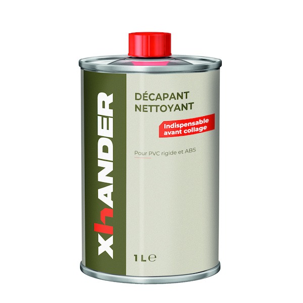 Décapant pour raccord PVC